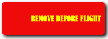 Key Tag - Remove Before Flight