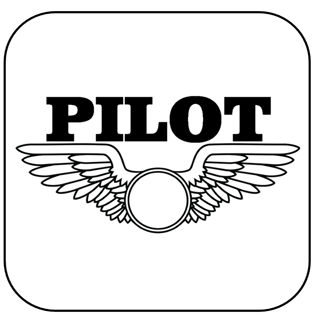 Sticker - Pilot / Wings