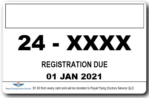 Plane Registration Card (Type 1)